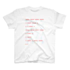 三重殺マネージャのお店（3out-manager）のモールス符号 Regular Fit T-Shirt