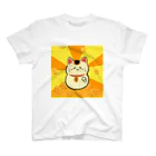 すきだらけShopの金運アップ！招き猫ちゃん（文字ナシ） スタンダードTシャツ