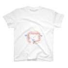 たっちからぁショップのなでなで羊さん スタンダードTシャツ