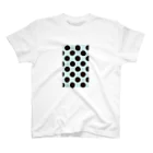 marque pageのhisoku / black dot スタンダードTシャツ