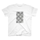 marque pageのgreige / beige dot スタンダードTシャツ