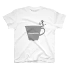 エダマメトイチのトイプードルのエダマメトイチcoffee Regular Fit T-Shirt