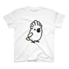 Cody the LovebirdのChubby Bird タイハクオウム スタンダードTシャツ