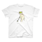 ＋Whimsyのゴルファーねこ スタンダードTシャツ