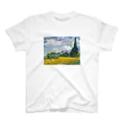 X-Artのゴッホ / 糸杉のある麦畑  Wheat Field with Cypresses (1889) スタンダードTシャツ