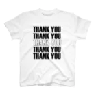 おもしろいTシャツ屋さんのありがとう　THANK YOU Regular Fit T-Shirt