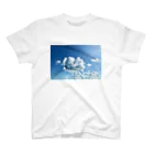 空飛ぶ猫 sakuuのclouds Regular Fit T-Shirt