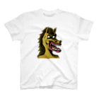 れいしょうのSUZURIのNFT風の馬 ~Horse Face Is Scary~ スタンダードTシャツ