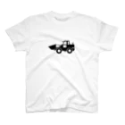 働く車・乗り物Tシャツ／KK商店のホイールローダー Regular Fit T-Shirt