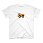 働く車・乗り物Tシャツ／KK商店の重ダンプ スタンダードTシャツ