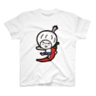 きくのらくがきのとうがらし　きく Regular Fit T-Shirt