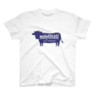 miyUSHIのmiyUSHI 牛シルエット Regular Fit T-Shirt