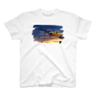 猫カフェにあにゃあグッズショップの空飛ぶきくらげくん　 Regular Fit T-Shirt