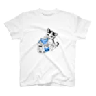 nya-mew（ニャーミュー）のこねこ牛乳 スタンダードTシャツ