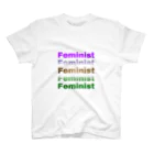 通りすがりのギャルのFeminist アピ❤️‍🔥❤️‍🔥❤️‍🔥 スタンダードTシャツ