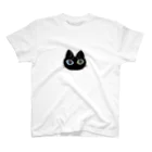 エンジェル・ミュージックの黒猫 スタンダードTシャツ