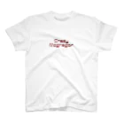 CrazyMcgregorのメタリックCrazyMcgregorロゴ（赤ver） スタンダードTシャツ