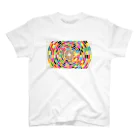 MonoKuro DesignのNo.84 Colorful（カラフル） Regular Fit T-Shirt