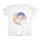 はとむぎのおやすみこむぎ Regular Fit T-Shirt