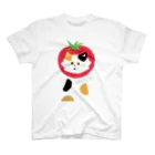 SugarWaterCat SHOPのトマト猫 TOMATO CAT Regular Fit T-Shirt