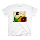 BLIND ALLEYの怒りのボタンインコ スタンダードTシャツ