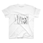 ゆめころ感謝祭のちくちく言葉を発する猫耳少女 Regular Fit T-Shirt