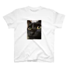 サンサウンドの黒猫天ちゃん Regular Fit T-Shirt