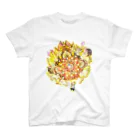 太陽の光降りそそぐ庭の光風のマンダラ Regular Fit T-Shirt