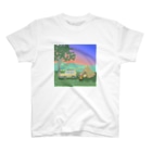 pandaticsのゆうぐれキャンプ Regular Fit T-Shirt
