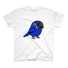 Cody the LovebirdのChubby Bird スミレコンゴウインコ スタンダードTシャツ