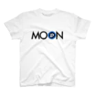 TROPiCALViBESのMOON DGB blackfont Regular Fit T-Shirt