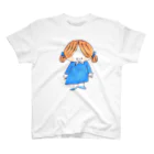 ゆきんこのデニムスカートの女の子 スタンダードTシャツ