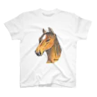 greetenの馬 アート Regular Fit T-Shirt