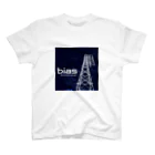 ダムダムのbias(navy) スタンダードTシャツ