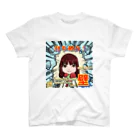 ohzeki_artの渚那さん壁イベTシャツ スタンダードTシャツ