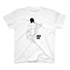 michicaのover size girl スタンダードTシャツ