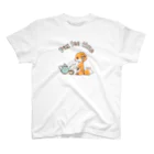 Heaven Monkeyのキツネのティータイム Regular Fit T-Shirt