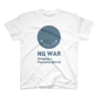 pojipoのNO WAR スタンダードTシャツ