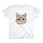 みきぞーん｜保護猫 ミッキー画伯と肉球とおともだちのD スタンダードTシャツ