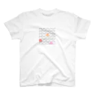 もちこのおうちのたくさんメンダコカラー スタンダードTシャツ