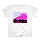 NOBURINのPINK FUJI Regular Fit T-Shirt