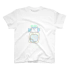 だめかわいい。の魚を枕にする猫 Regular Fit T-Shirt