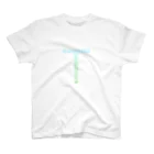 neoacoのAlphabet T -gradation leafs style- Regular Fit T-Shirt