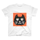 ブロッコリーガール⭐︎ミミの部屋のドッド絵　Kuroneco-boya　黒猫 Regular Fit T-Shirt