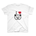 混沌白黒獣-異界からの来訪者-（パンチョ）のパンダだらけ村きねんT柄 スタンダードTシャツ