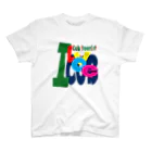 カブツーリストのI LOVE CUBTOURIST Regular Fit T-Shirt