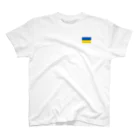 独立社PR,LLCのウクライナ応援 Save Ukraine 3 Regular Fit T-Shirt