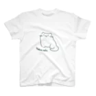 あんこのよだれねこ。おすわり スタンダードTシャツ