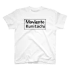 MovienteのフロントMoviente　白 スタンダードTシャツ