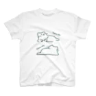 あんこのよだれねこ。回想 スタンダードTシャツ